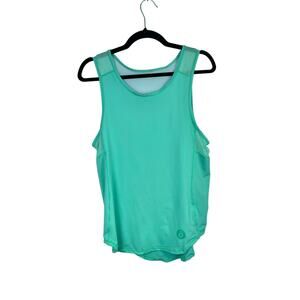 doTERRA Logo Women's Bright Green Relaxed Fit Athletic Tank Top Medium